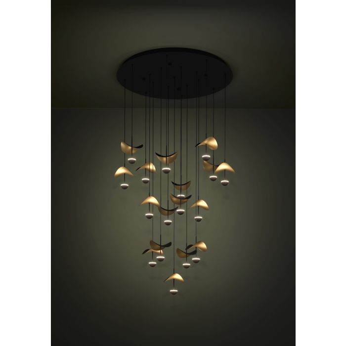 Eglo Κρεμαστό Φωτιστικό DRACERA LED Μαύρο 390341 